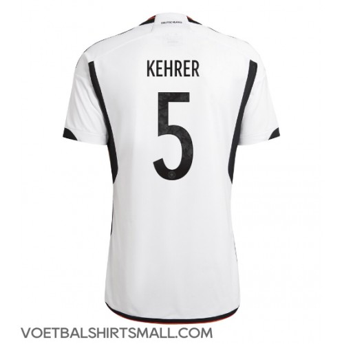 Duitsland Thilo Kehrer #5 Voetbalkleding Thuisshirt WK 2022 Korte Mouwen